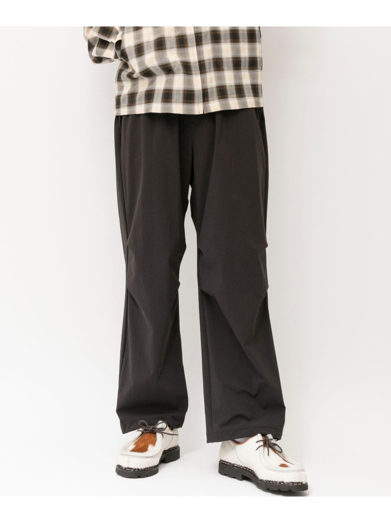 【SALE／40%OFF】Johnbull Private labo CORDURARストレッチイージーパンツ ジョンブルプライベートラボ パンツ その他のパンツ ブラック ブルー グリーン【RBA_E】【送料無料】｜ Fashion Men