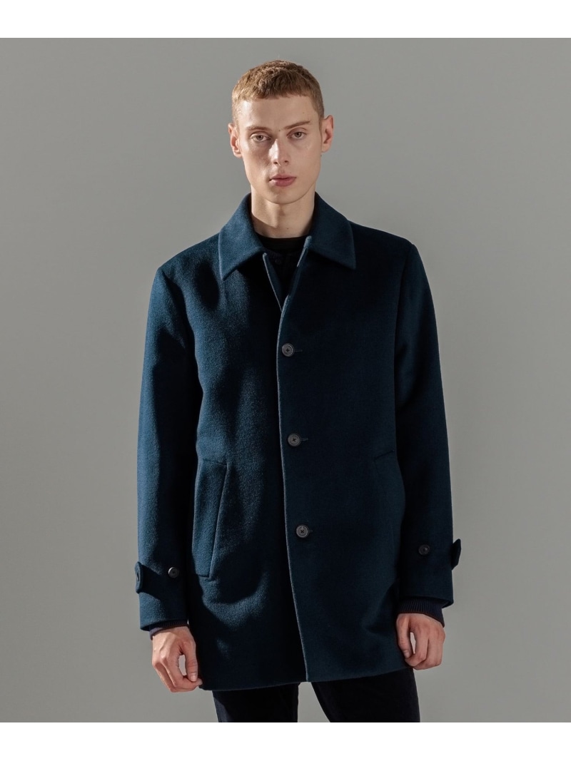 JOSEPH HOMME グロッシーウール バルマカーンコート ジョゼフ オム ジャケット・アウター ステンカラーコート ベージュ ネイビー ブラック【送料無料】 55,055円