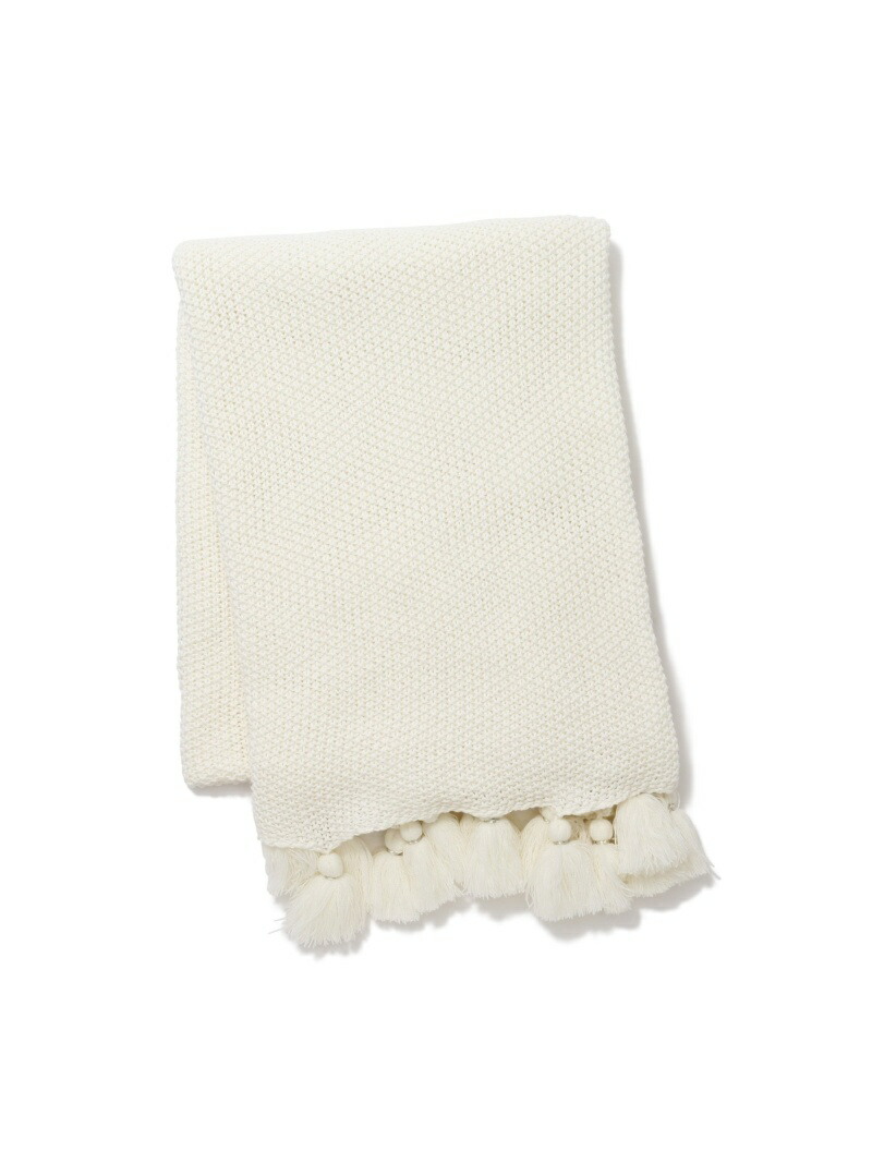 楽天市場 Sale 50 Off Francfranc カノ スロー ひざ掛け 1700 1300 フランフラン 生活雑貨 ブランケット ホワイト Rba E Rakuten Fashion Men
