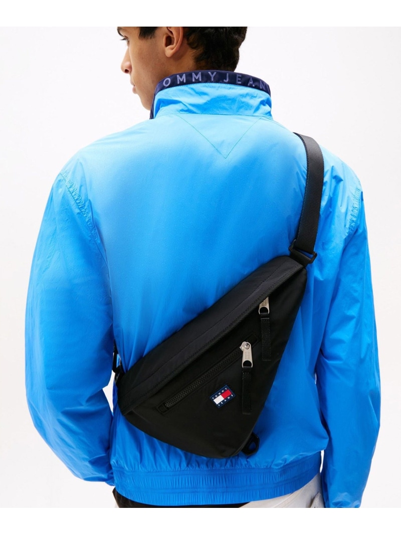【SALE／40%OFF】TOMMY JEANS アーバンスリングバッグ トミーヒルフィガー 御徒面子 余分の物の御徒面子 ベージュ 黒いこと【RBA_E】【貨物輸送無料】