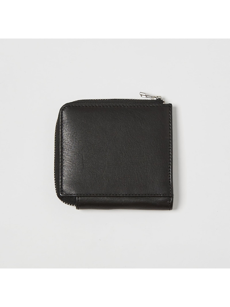 【SALE／60%OFF】alfredoBANNISTER スモールレザージップウォレット アルフレッド・バニスター ファッション雑貨 その他のファッション雑貨 ブラック【RBA_E】【送料無料】