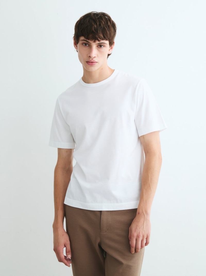 three dots James スリードッツ トップス カットソー・Tシャツ グリーン ネイビー ブラック ホワイト グレー【送料無料】｜ Fashion Men