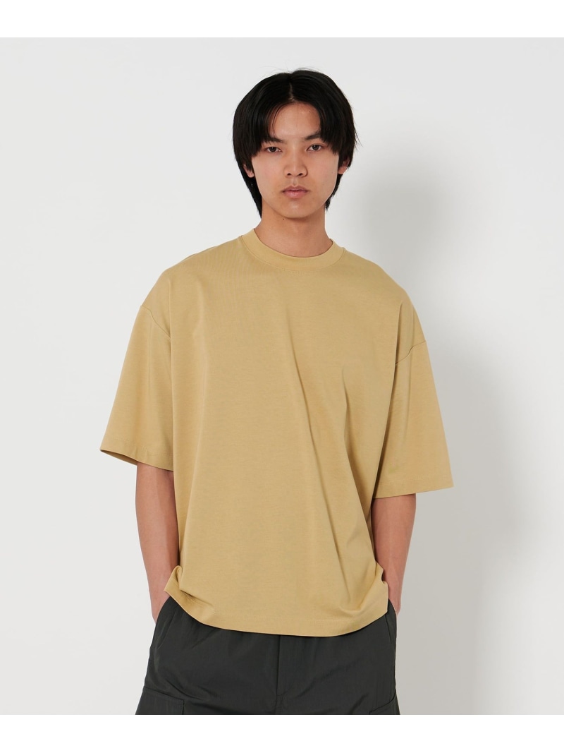 【SALE／50%OFF】BEAUTY&YOUTH UNITED ARROWS ＜H＞ダルシャイニー クルーネック ショートスリーブ ユナイテッドアローズ アウトレット トップス カットソー・Tシャツ ホワイト ブラック グレー【RBA_E】【送料無料】
