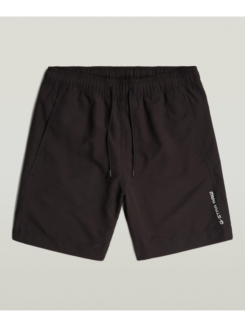 G-Star RAW 【公式ショップ】LONG SWIMSHORTS/水陸両用/ロングスイムショートパンツ ジースターロゥ パンツ その他のパンツ ブラック【送料無料】