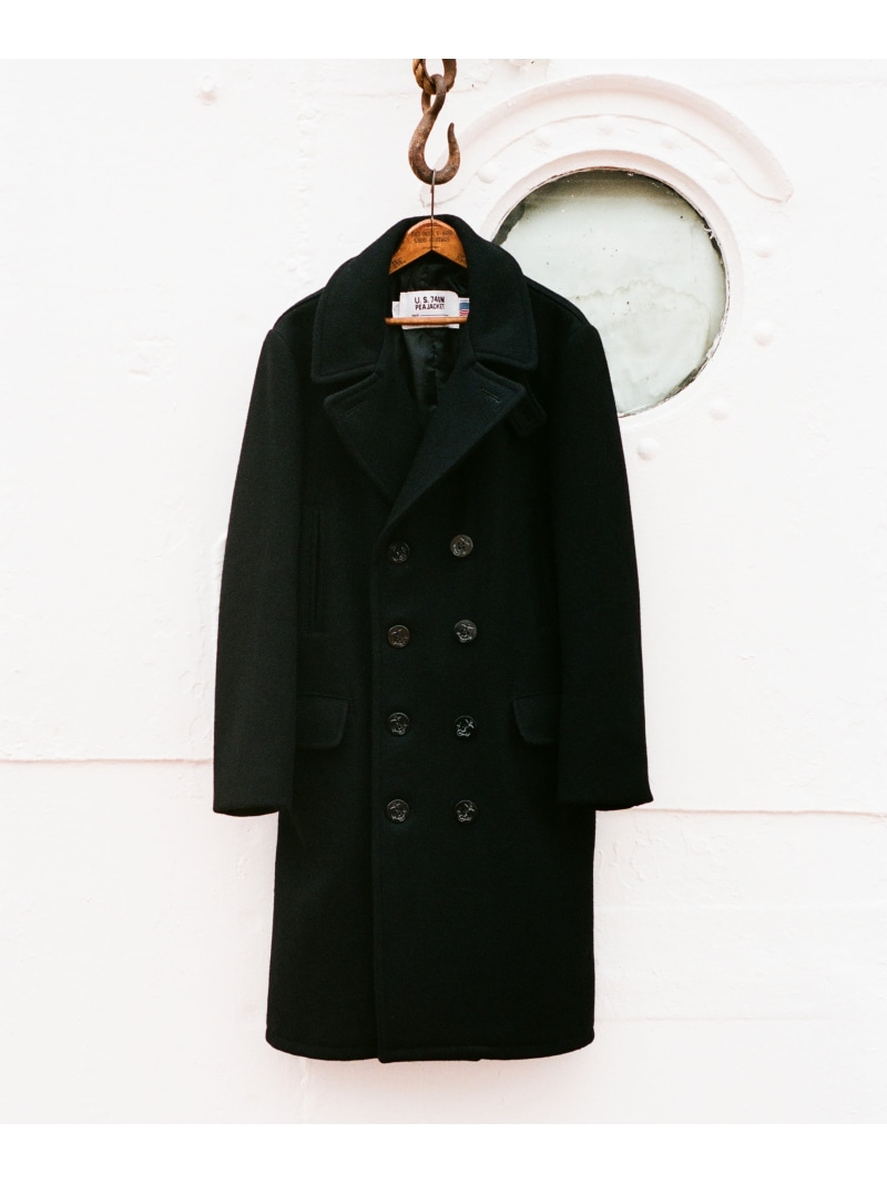 楽天市場】Schott/ショット/LONG MELTON PEACOAT/ロング メルトン