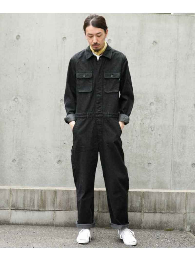 men's denim boiler suit