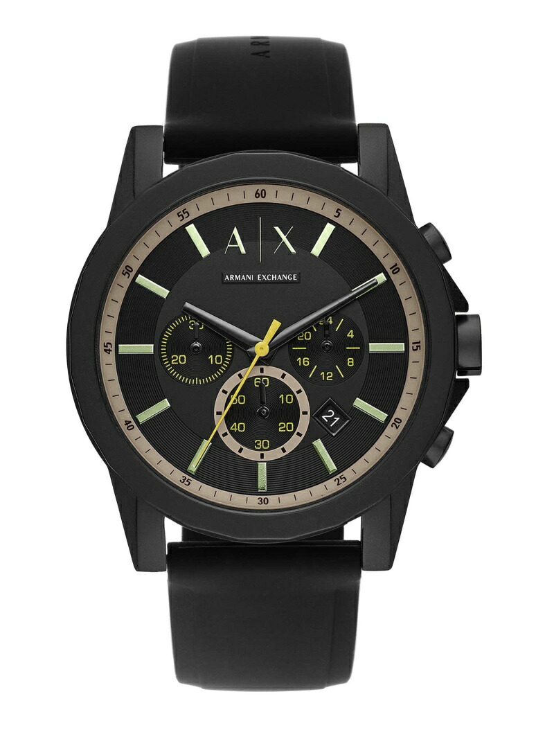 【SALE／20%OFF】A｜X ARMANI EXCHANGE アルマーニ・エクスチェンジ 腕時計 メンズ アナログ シリコン AX1343 ウォッチステーションインターナショナル アクセサリー・腕時計 腕時計【RBA_E】【送料無料】