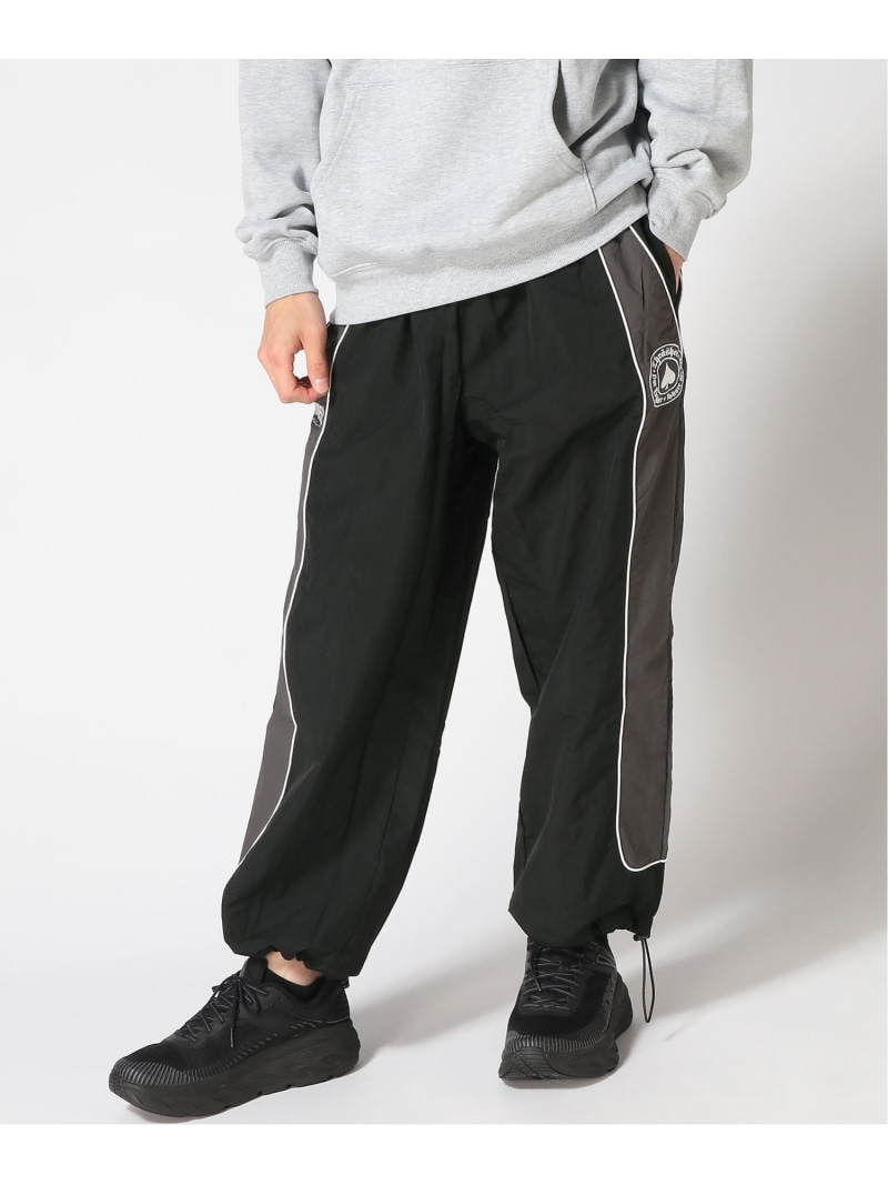 THRASHER THRASHER/(M)NYLON PANTS ナイロン パンツ スラッシャー バイ リフルページ パンツ その他のパンツ グレー ブラック ネイビー【送料無料】