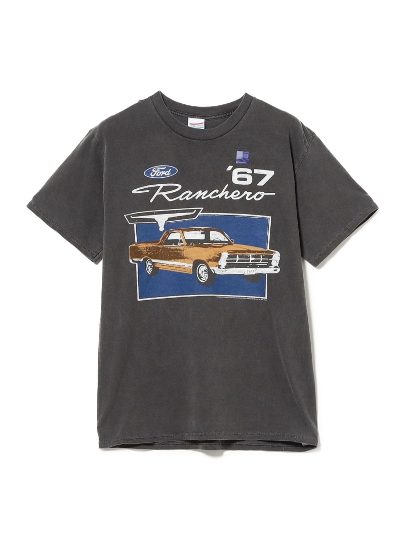 BEAMS 【別注】JUNK FOOD / FORD RANCHERO 67 FLEA MARKET TEE ビームス メン トップス カットソー・Tシャツ ブラック【送料無料】｜ Fashion Men