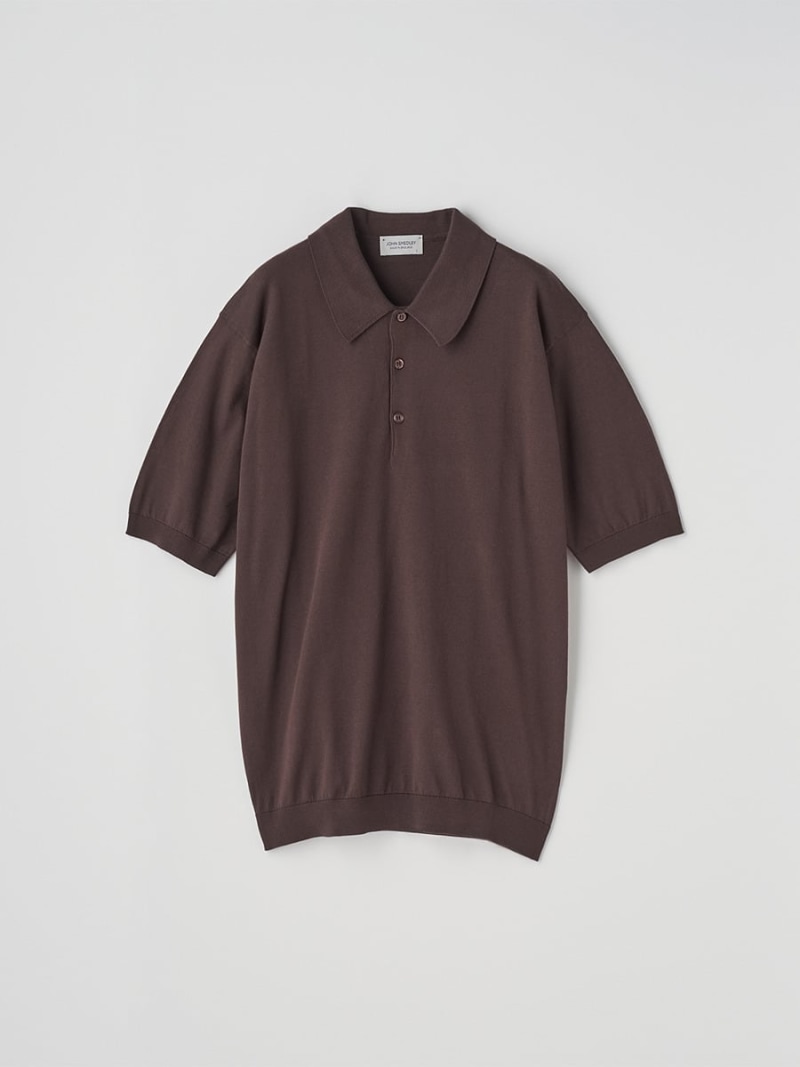 JOHN SMEDLEY 半袖コットンニットクラシックポロシャツ ｜ ISIS ｜ 30G EASY FIT ジョンスメドレー トップス ニット【送料無料】 30,745円