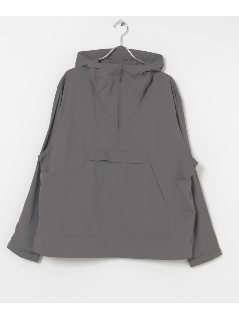 URBAN RESEARCH BUYERS SELECT DAIWA PIER39 TECH TRAVEL ANORAK ユーアールビーエス ジャケット・アウター マウンテンパーカー ブラック グレー【送料無料】