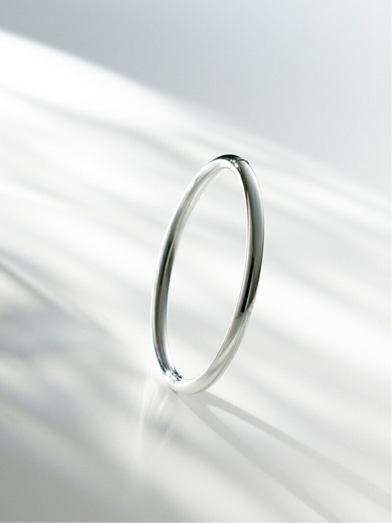 ieLS 「ieLS」SV925・シンプル サークルブレスレット クークロワッサン アクセサリー・腕時計 ブレスレット・バングル シルバー【送料無料】| Fashion Men
