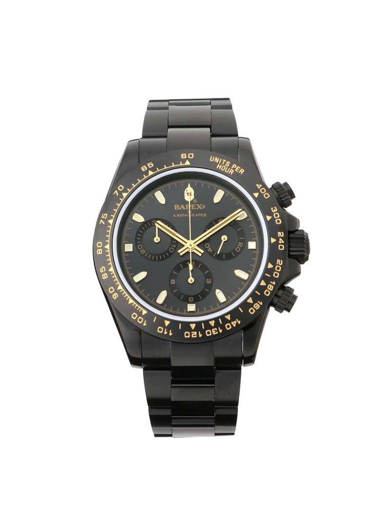 アベイシングエイプ　シャネルデザイン腕時計(ジャンク品) 楽天市場】【A BATHING APE】アベイシングエイプ BAPEX パネライ