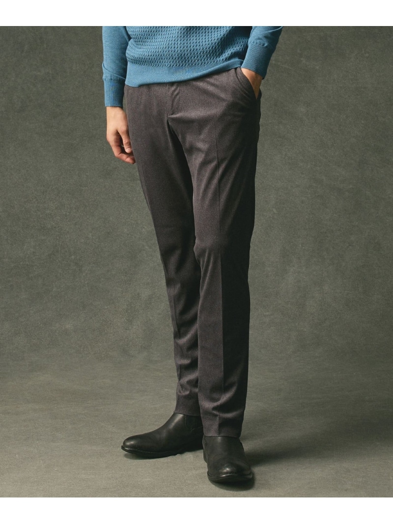 JOSEPH ABBOUD 【キングサイズ・軽量/ストレッチ/スウェードタッチ】トリコットコーデュロイ パンツ ジョセフアブード パンツ その他のパンツ グレー【送料無料】｜ Fashion Men 24,090円