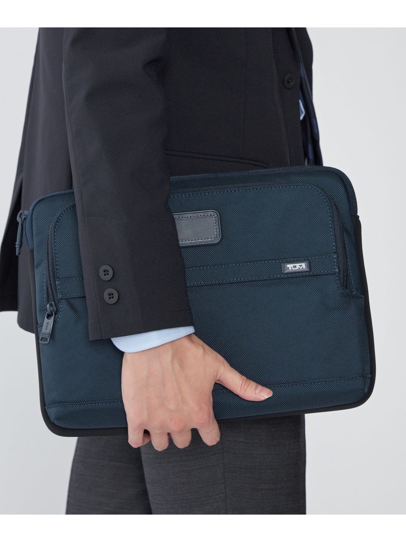 【SALE／30%OFF】SHIPS MEN 【SHIPS別注】TUMI:ミディアム(PC13インチまで)・ラップトップ・カバー シップス バッグ ビジネスバッグ・ブリーフケース ネイビー【RBA_E】【送料無料】
