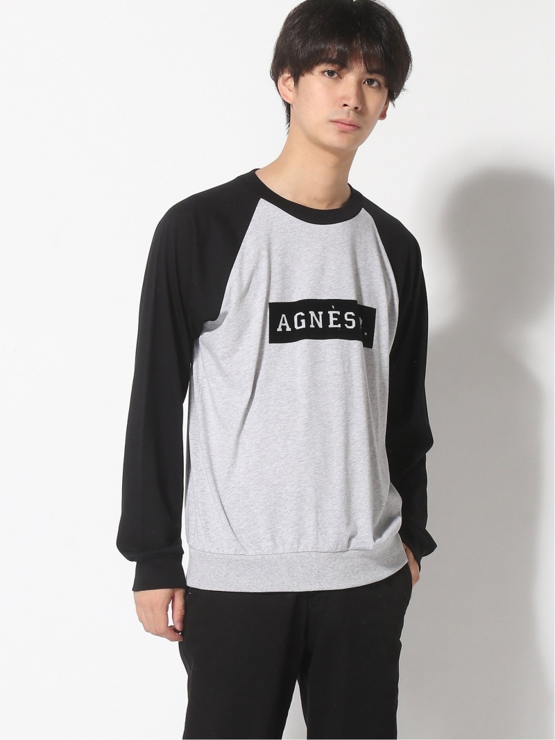 使い勝手の良い B Agnes Homme B Agnes Homme M K312 グレー 送料無料 Tシャツ カットソー アニエスベー Tシャツ Bp2557 Rsokirov Ru