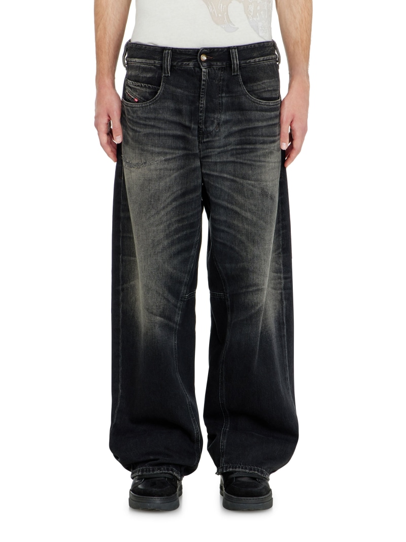 DIESEL メンズ ジーンズズボン下 1997 D-ENIM-M-UC ディーゼル ズボン下 デニム・ジーンズズボン下 黒いこと【貨物輸送無料】