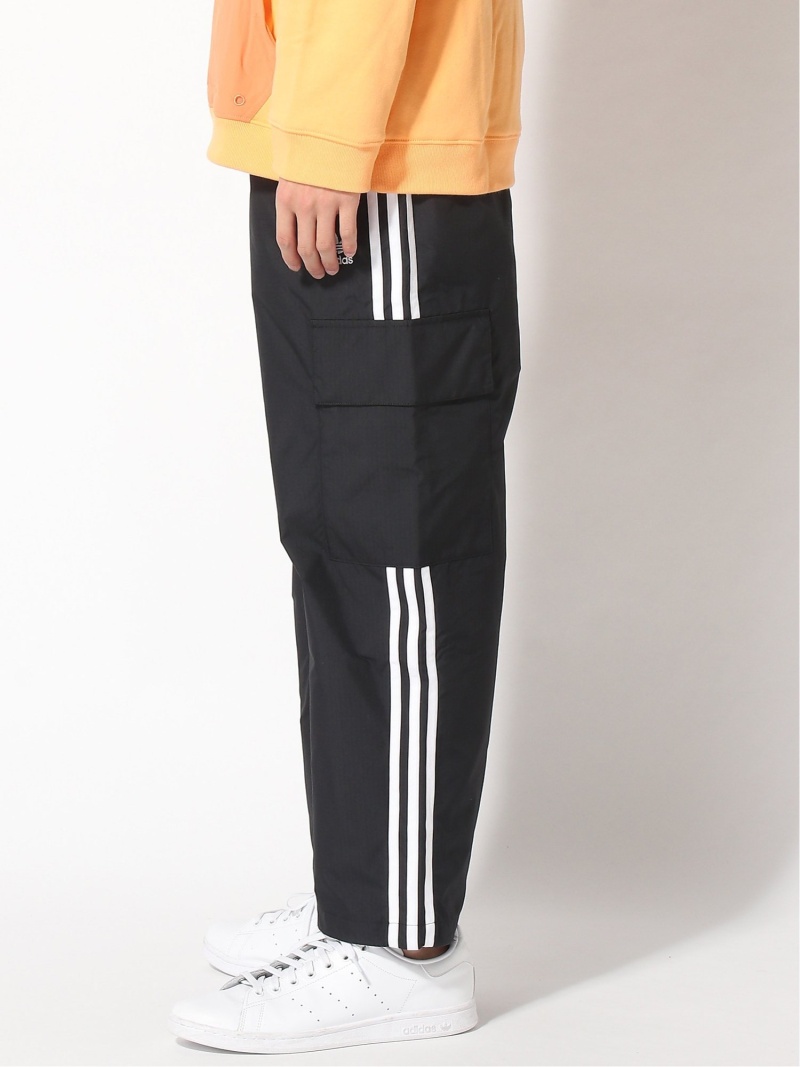 限定価格セール Adidas Originals アディカラー クラシックス 3ストライプ カーゴパンツ 3 Stripes Cargo Pants アディダスオリジナルス アディダス パンツ ジーンズ ワイド バギーパンツ ブラック 現金特価 Fournoikorseon Gr