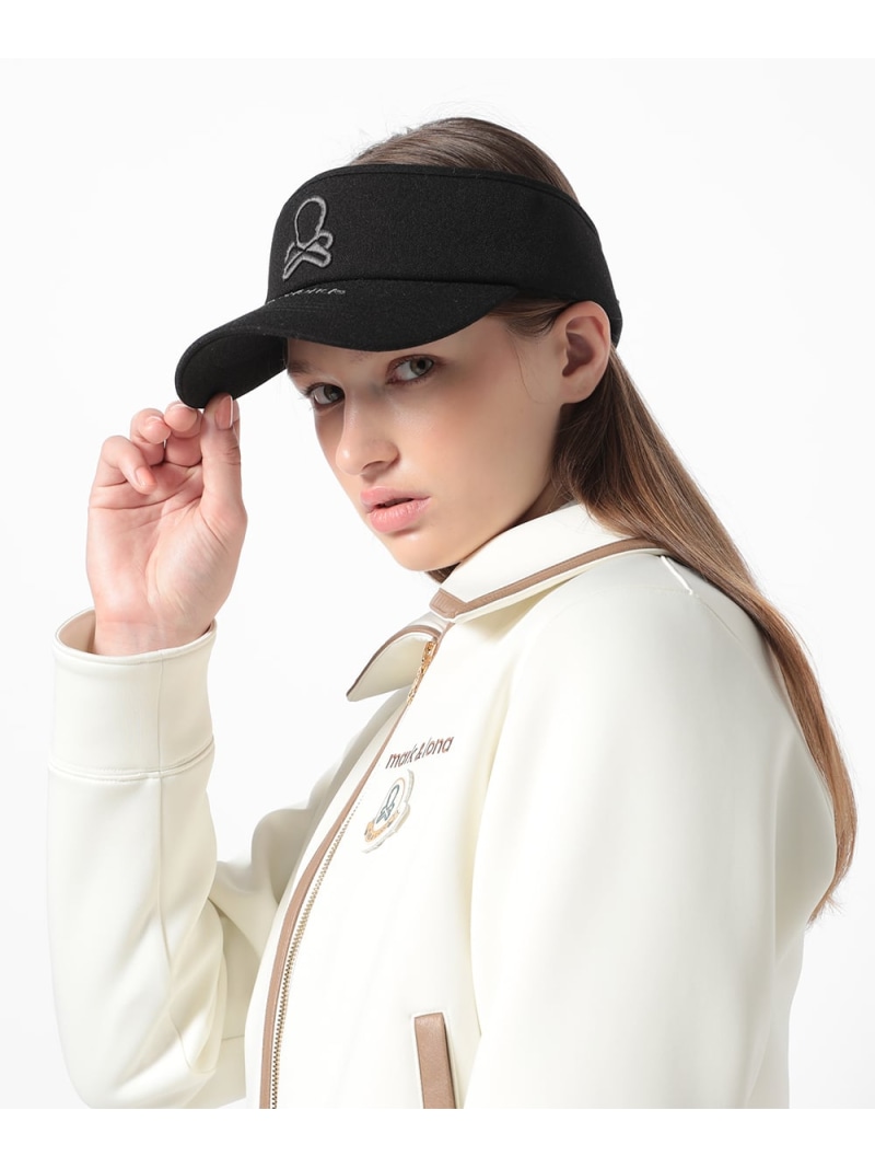 【SALE／20%OFF】MARK \u0026 LONA Spectra Wooly Visor ｜ MEN and WOMEN マークアンドロナ かぶり笠 サンバイザー 黒いこと 白いこと【RBA_E】【貨物輸送無料】