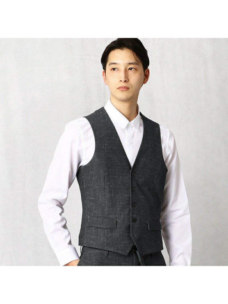 値引きする スーツ モナリザリネンプリントベスト Men Ca Sale 30 Off Comme コムサメン ブラウン Rba E 送料無料 ネイビー グレー セットアップスーツ ビジネス フォーマル Tmaust Com