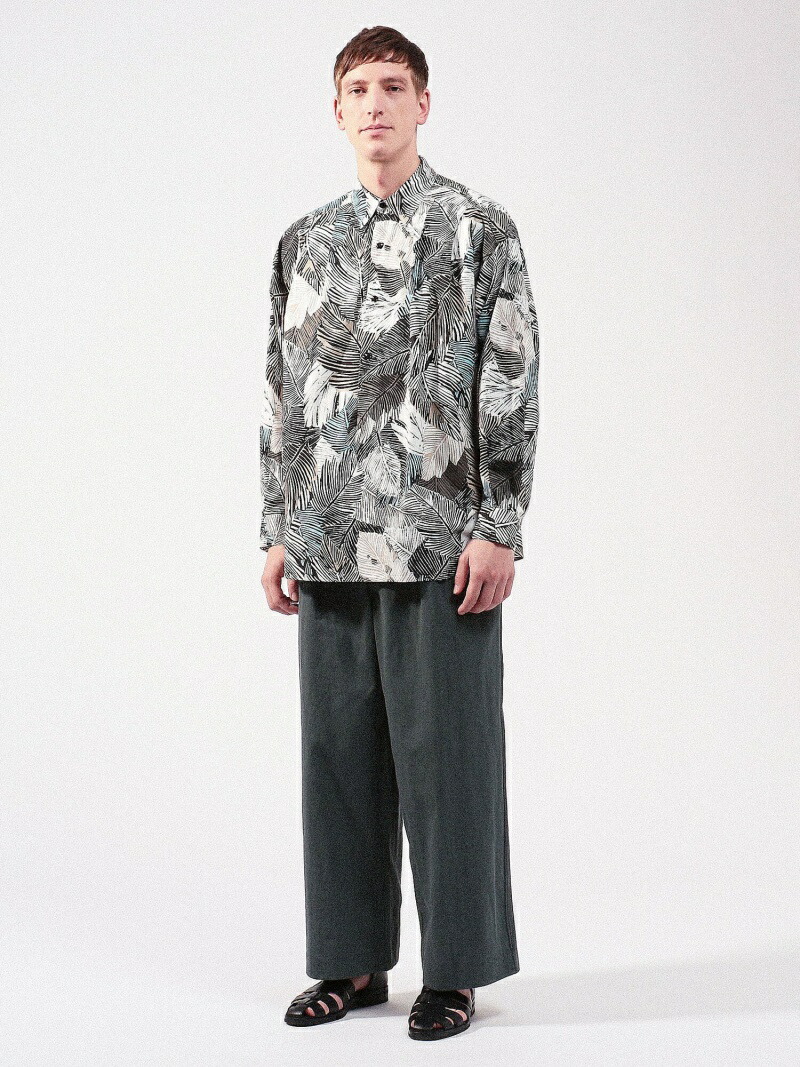 当日出荷 Tomorrowland Men ボタニカルプリント デザインプルオーバーシャツ トゥモローランド シャツ ブラウス 長袖シャツ 送料無料 第1位獲得 メンズファッション トップス カジュアルシャツ Newsite Soleeklab Com