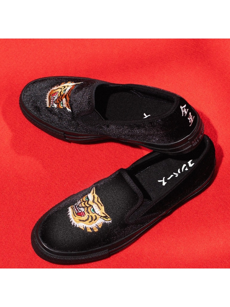 CONVERSE 【公式】オールスター カンフー スリップオン スリッポン コンバース シューズ・靴 スリッポン ブラック【送料無料】