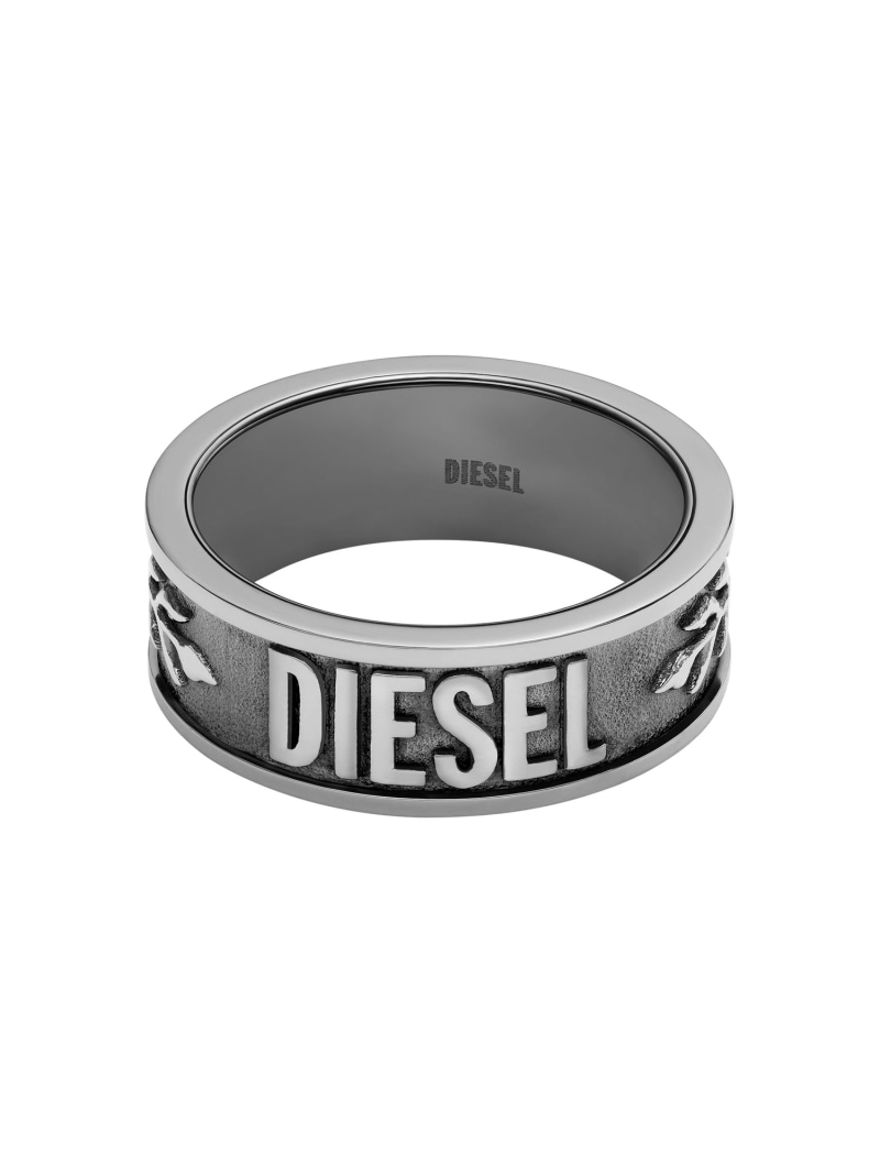 DIESEL ディーゼル 佩び物 メンズ 指環 火器金属元素 DX1108060 ウォッチステーションインターナショナル 佩び物・ウォッチ 輪っか・指環 しろがね色【貨物輸送無料】