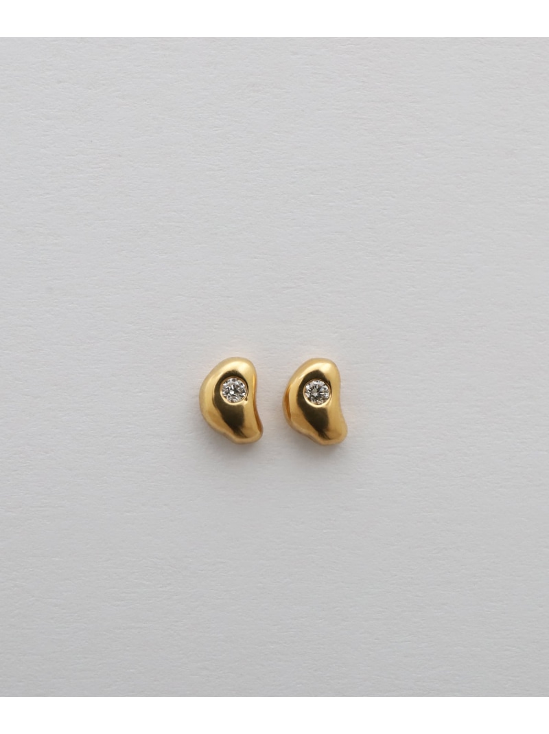 TEN. スイムピアス GD (4月) 差し上げ物 差し上げ物 二つ目ピアス 十 付属品・ウオッチ ピアス ゴールド【貨物輸送無料】