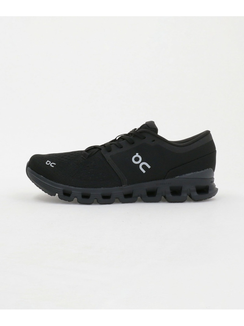 UNITED ARROWS ＜On＞Cloud X 4 106/クラウド エックス 4/スニーカー ユナイテッドアローズ シューズ・靴 スニーカー ブラック【送料無料】｜ Fashion Men