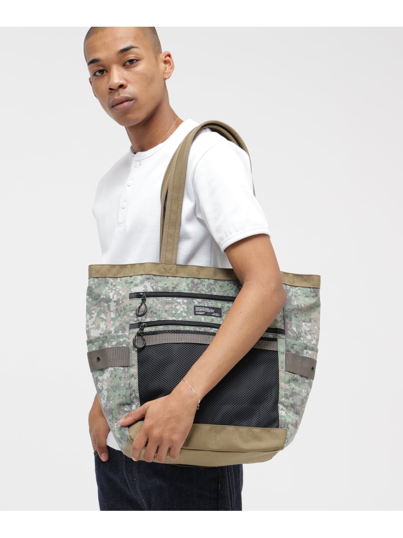 AVIREX 《直営店限定》REFLECT RIP TOTE BAG アヴィレックス バッグ その他のバッグ ブラック【送料無料】