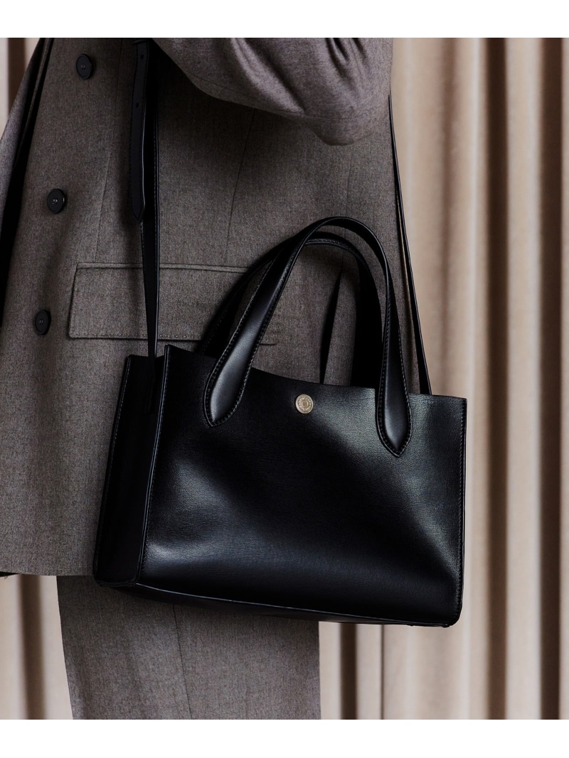 THE ART OF CARRYING THE ART OF CARRYING/WIDE mini トートバッグ 肩先 2way セットアップ七つ 御徒面子 ショルダーバッグ 黒いこと 薄墨色【貨物輸送無料】