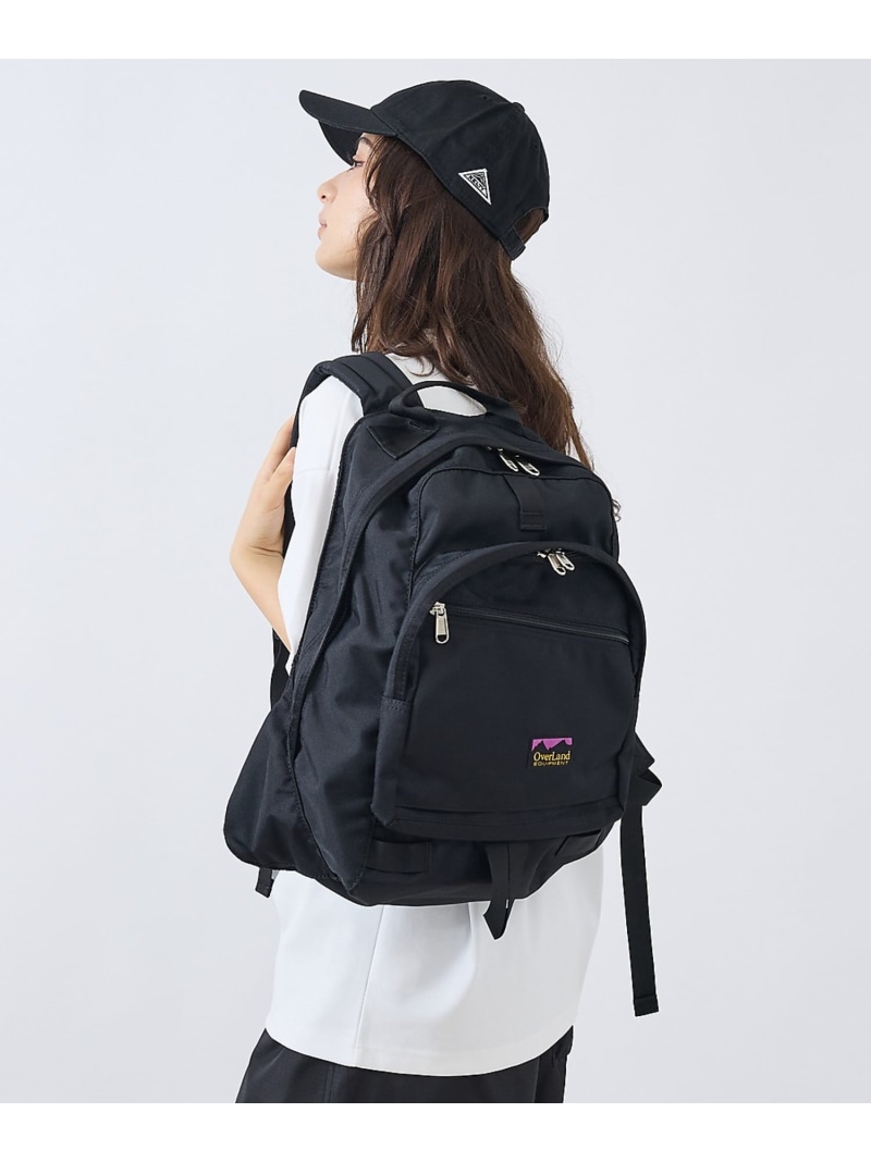 ABAHOUSE LASTWORD 【OverLand Equipment/厚地の外套地びた・用品】OL- アバハウス 御徒面子 背嚢・うしろ側容器に並べる パープル 薄墨色 黒いこと【貨物輸送無料】