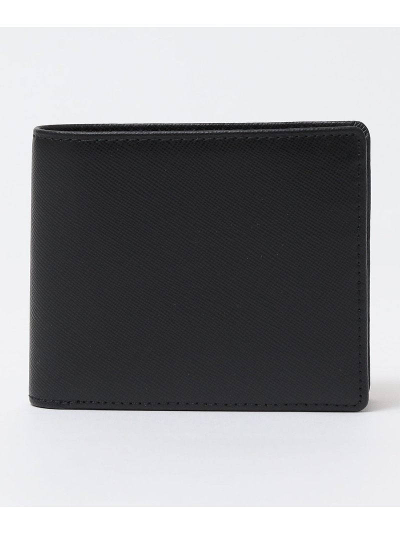 SHIPS MEN SHIPS:【SAFFIANO LEATHER】 イタリアンレザー 2つ折 財布 シップス 財布・ポーチ・ケース 財布 ネイビー ブラック ホワイト ブルー レッド ブラウン ベージュ グリーン イエロー オレンジ【送料無料】｜ Fashion Men