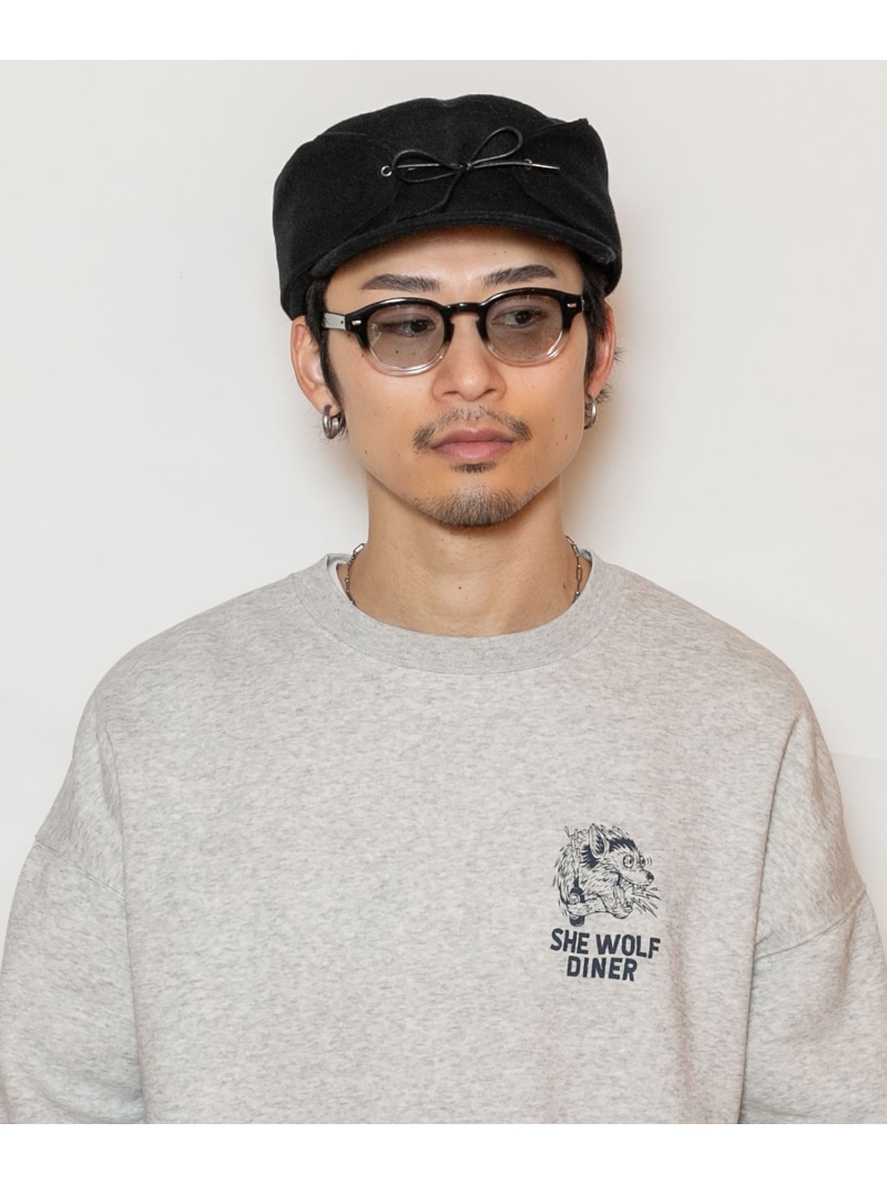 CA4LA TROOPER TIE CAP カシラ 帽子 キャップ ブラック グレー【送料無料】