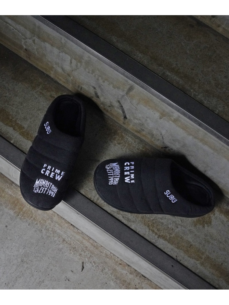 MANASTASH BILLIONAIRE BOYS CLUB × SUBU / HEMP TWILL SANDAL マナスタッシュ シューズ・靴 サンダル ブラック ホワイト【送料無料】