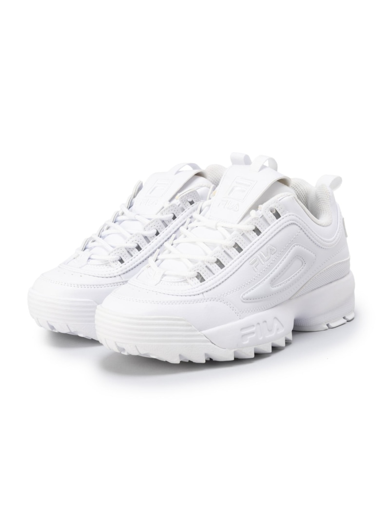 【SALE/19%OFF】FILA DISRUPTOR II フィラ シューズ・靴 スニーカー ホワイト【RBA_E】【送料無料】