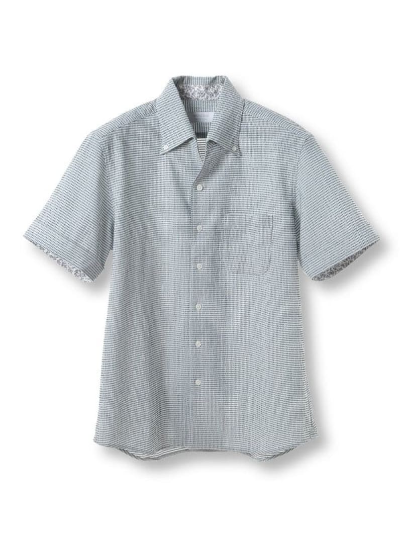 【SALE／30%OFF】MEN'S BIGI 【ACTIVE TAILOR/アクティブテイラー】カールマイヤーボタンダウンシャツ メンズ ビギ トップス シャツ・ブラウス ホワイト ブルー ネイビー【RBA_E】【送料無料】