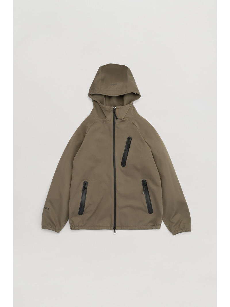 WOOLRICH 【堅苦しさ】陳列箱ストッパー パシフィック ツーレイヤー 上衣 羊毛分限者 ジャケット・アウター 牟礼パーカー 緑であること 薄墨色【貨物輸送無料】