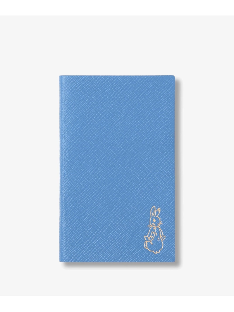 SMYTHSON Smythson x Peter Rabbit and Friends Panama Notebook スマイソン 文房具 万覚え帳・おぼえ書き帳 青碧【貨物輸送無料】