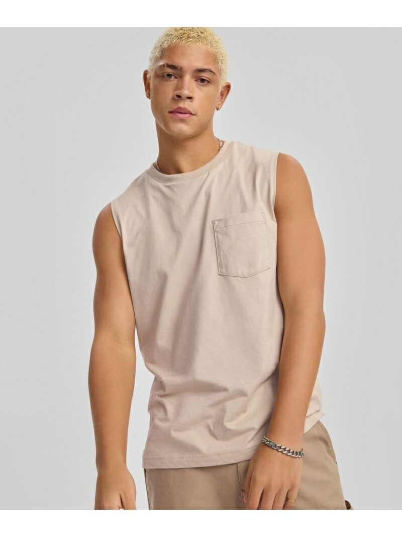 【楽天市場】【SALE／66OFF】GAP (U)ポケットマッスルタンクトップ ギャップ トップス ノースリーブ・タンクトップ ベージュ