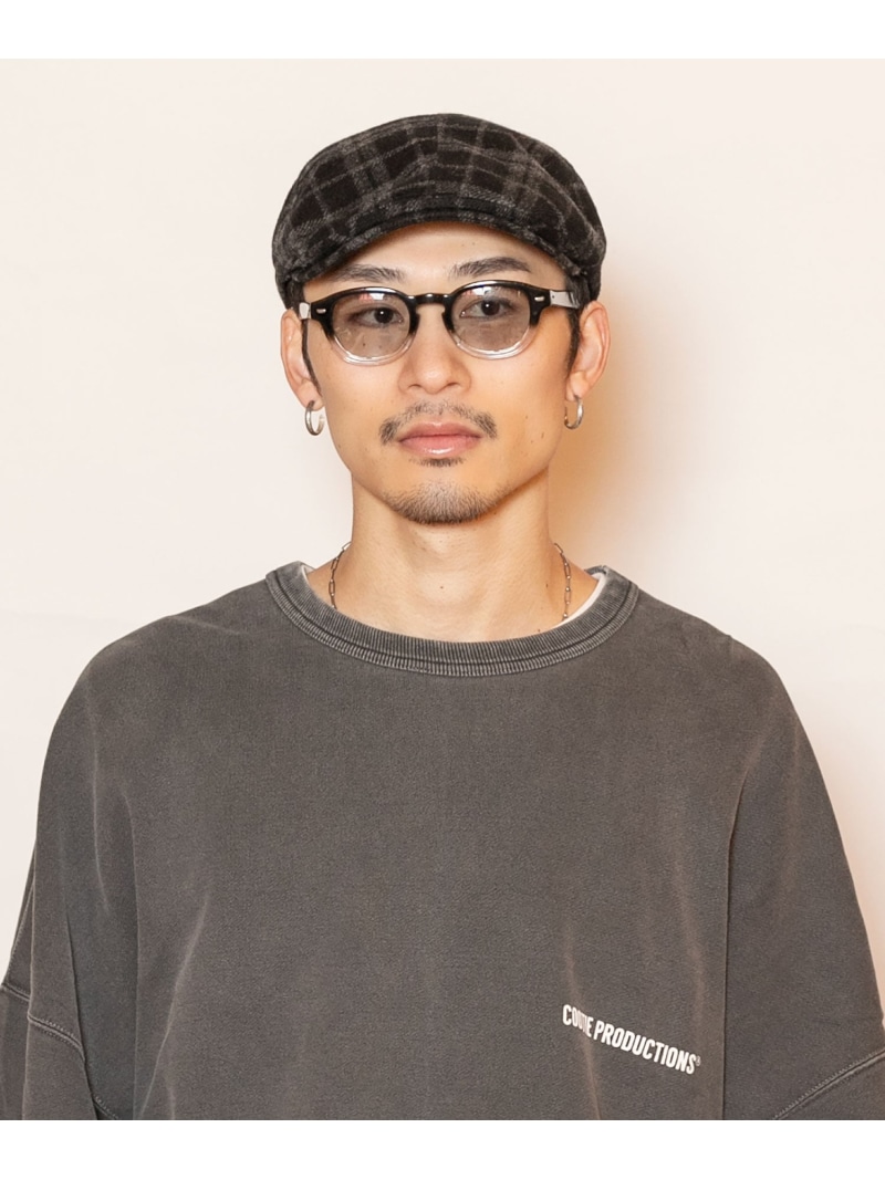 CA4LA CHECK HUNTERS WL カシラ 帽子 ハンチング・ベレー帽 ブラック ベージュ ブラウン【送料無料】| Fashion Men