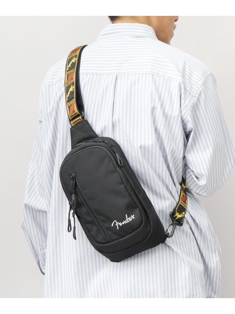 Fender フェンダー バッグ ボディバッグ ミニバッグ 斜めがけ ショルダーバッグ エー.エム.エス. バッグ ボディバッグ・ウエストポーチ ブラック グレー【送料無料】