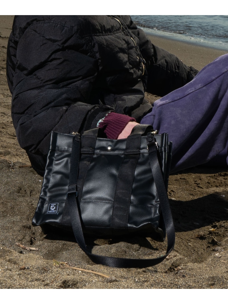 MAISON SPECIAL 【RAMIDUS】Collaboration 2way Tote Bag メゾンスペシャル バッグ ショルダーバッグ ブラック【送料無料】