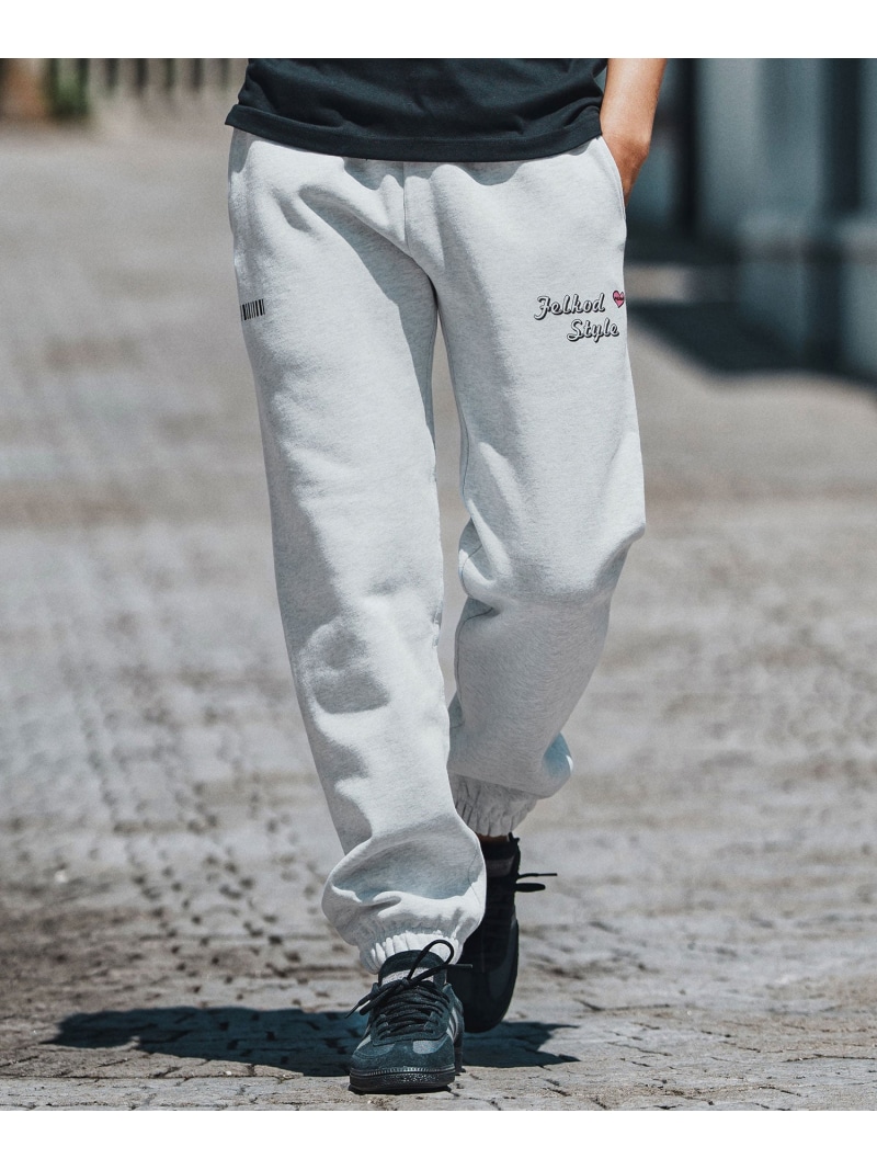 felkod mp13758- Brushed Lining Hearvy Sweat Pants スウェットパンツ カンビオ パンツ その他のパンツ ブラック【送料無料】