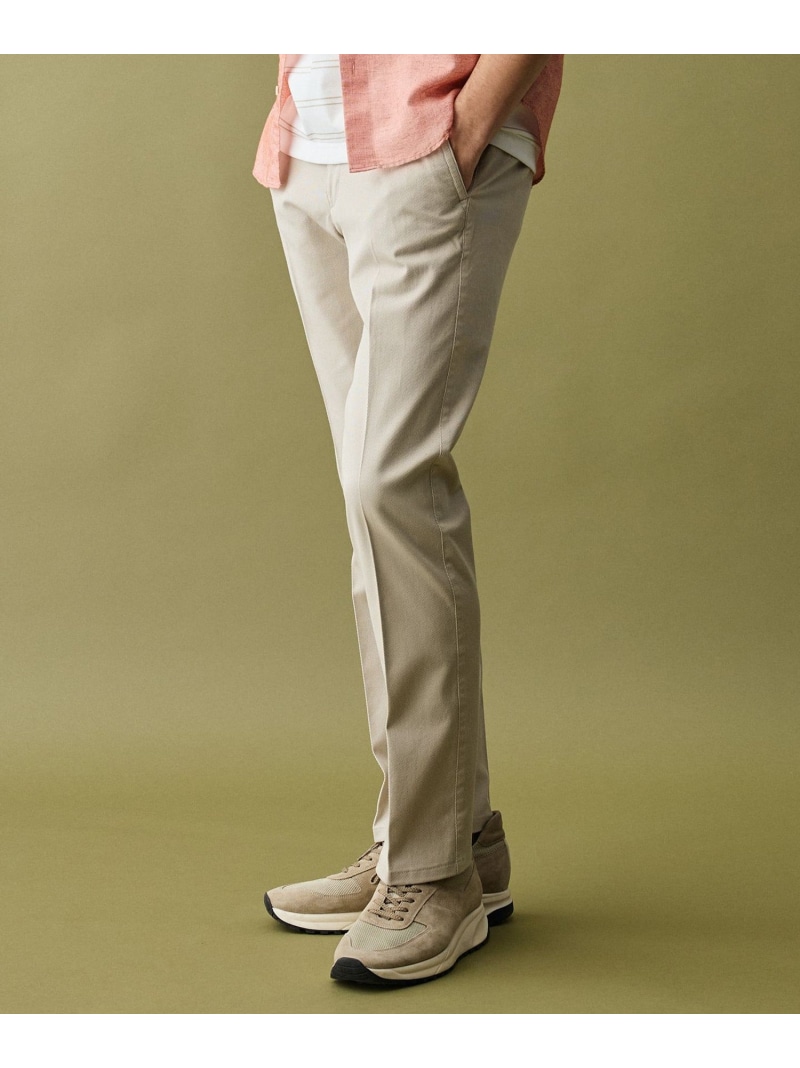 JOSEPH ABBOUD 【キングサイズ・ウエストも伸びる!オーガニックコットン使用】ハイパワーカルゼ パンツ 26SSモデル ジョセフアブード パンツ その他のパンツ ネイビー グレー ブラウン ホワイト ベージュ【送料無料】 21,681円