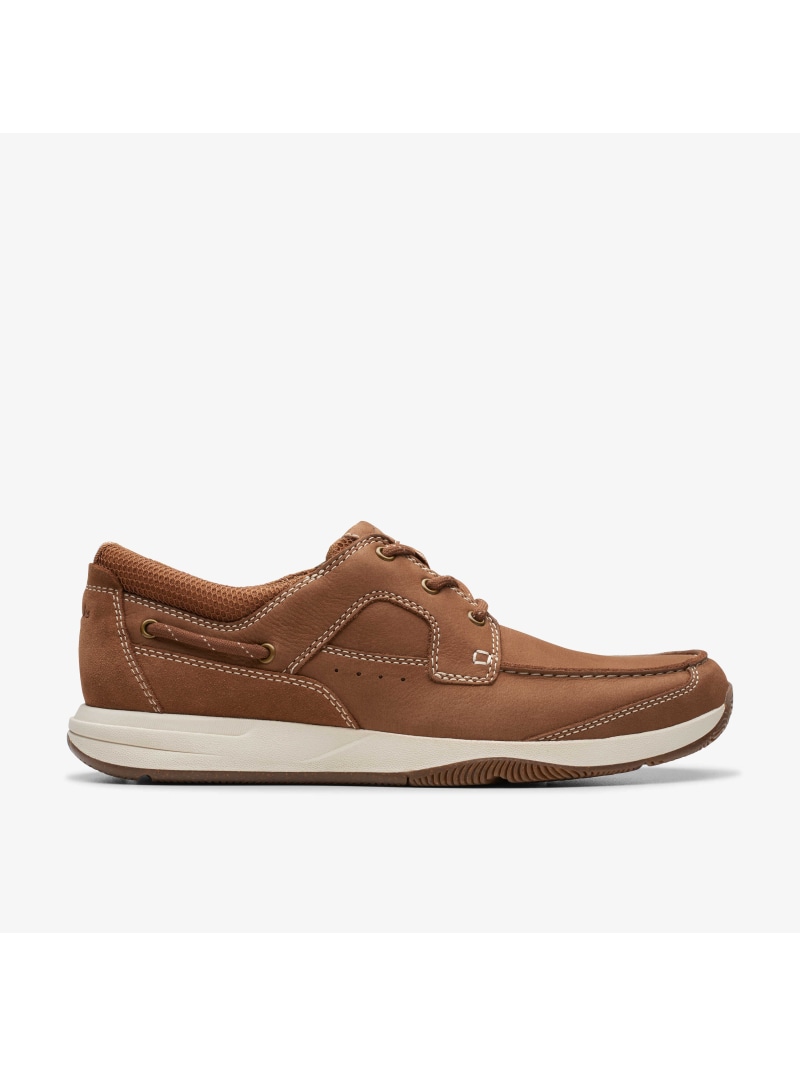 Clarks Sailview Lace クラークス シューズ・靴 レースアップ・ドレスシューズ グレー【送料無料】