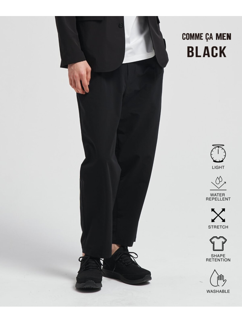 COMME CA MEN 【COMME CA MEN BLACK】[TEXBRID]ライト バルーンパンツ コムサメン パンツ その他のパンツ グレー ブラック【送料無料】