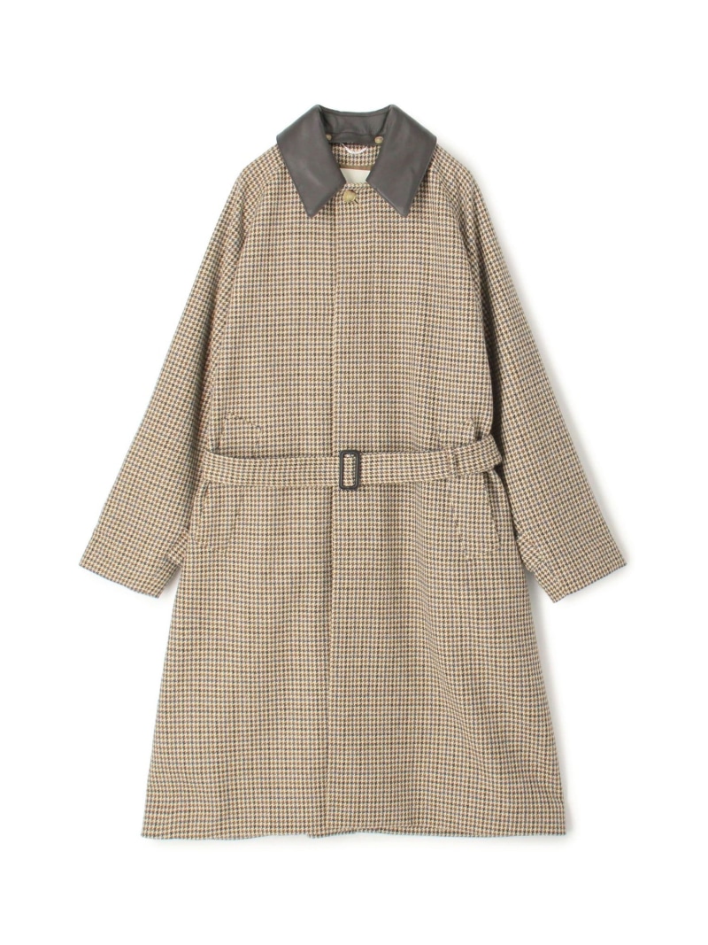 TOMORROWLAND BUYING WEAR MACKINTOSH ROXBURGH ウールアルパカ ライディングコート トゥモローランド ジャケット・アウター ステンカラーコート ブラウン【送料無料】