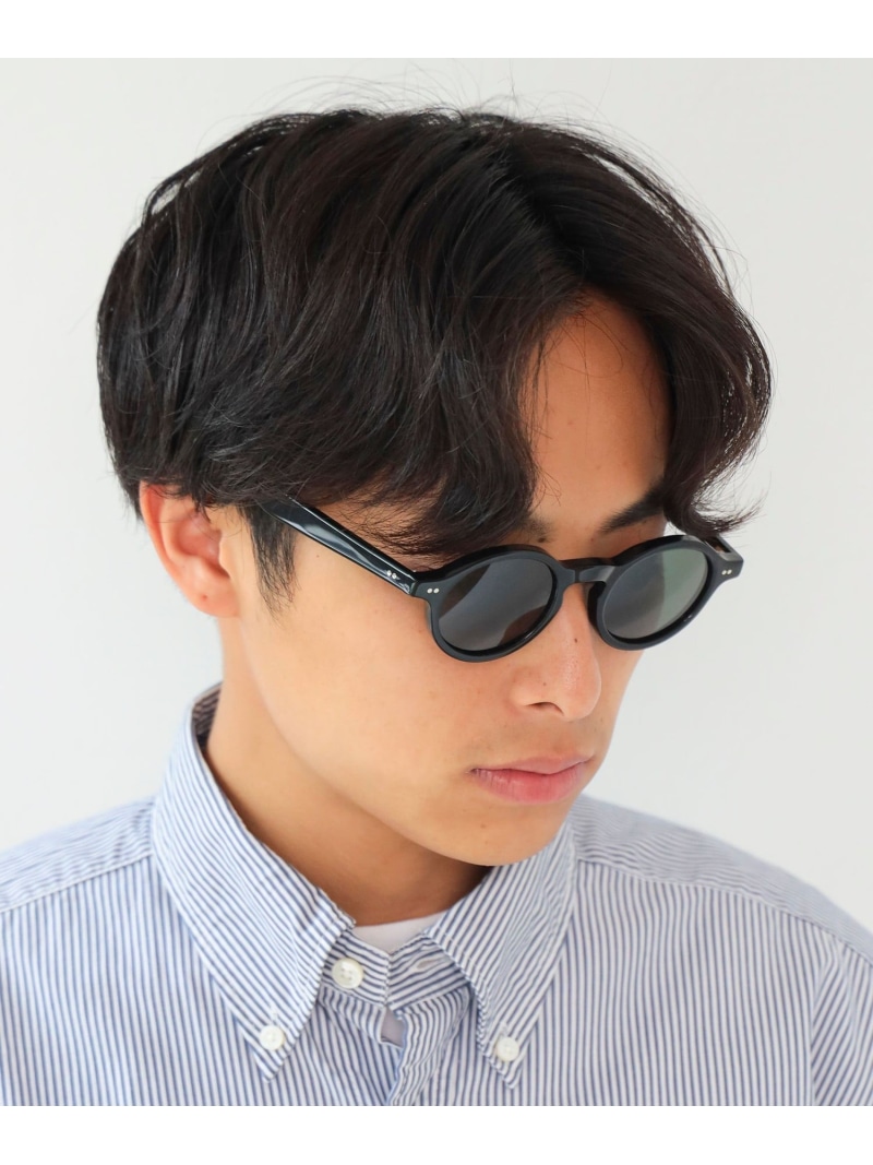 BEAMS JAPAN ＜UNISEX＞佐々木セルロイド工業所 * BEAMS JAPAN / 別注 ボストン サングラス ビームス ジャパン アクセサリー・腕時計 ネックレス ブラウン ブラック【送料無料】