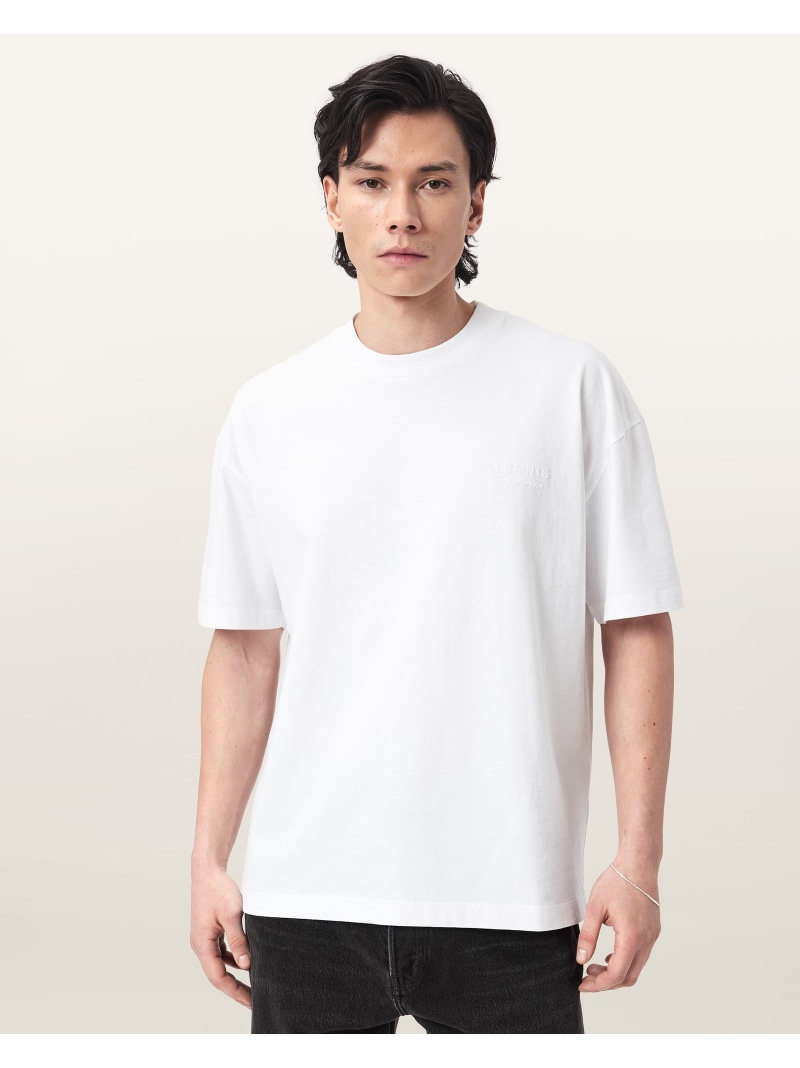 ALLSAINTS (M)XANDER SS CREW オールセインツ トップス カットソー・Tシャツ ホワイト【送料無料】 10,934円